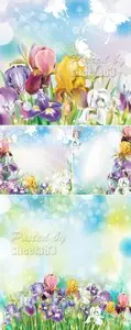 Summer Flowers Vector