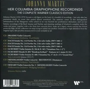 Johanna Martzy: Her Columbia Graphophone Recordings - Complete Warner Classics Edition [9CDs] (2022)