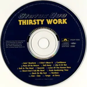 Status Quo - Thirsty Work (1994) [Japan 1st Press] Re-up