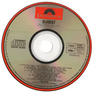 Slade - Sladest (1973) [1988, Japan 1st Press, Polydor P28P-25078]