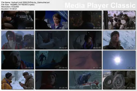(Adventure, Drama) Vertical Limit [DVDrip] 2000