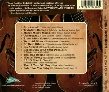 The Duke Robillard Band - Low Down And Tore Up (2011)