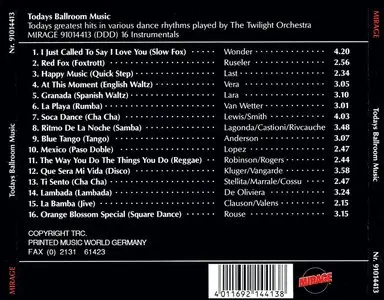Twilight Orchestra – Today's Ballroom Music (1990's)