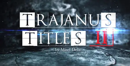 Trajanus Titles 2 - Trailer - Project for After Effects (VideoHive)