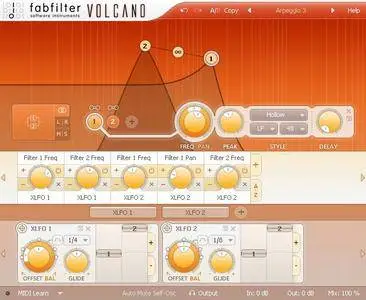 FabFilter Volcano v1.21 WiN / OSX