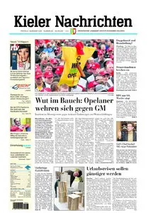 Kieler Nachrichten vom 6. November 2009