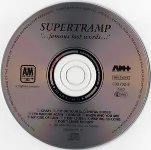 Supertramp - ...Famous Last Words... (1982) {199?, Remastered}
