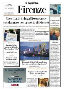 la Repubblica Firenze - 14 Luglio 2022