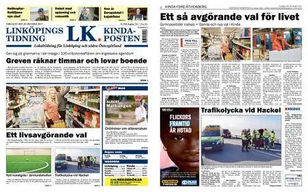 Linköpings Tidning & Kinda-Posten – 20 oktober 2017