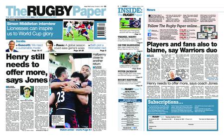The Rugby Paper – October 02, 2022