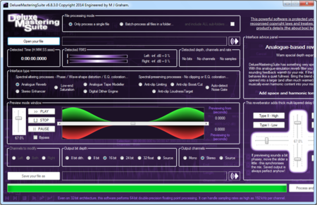 WaveGenix DeluxeMasteringSuite v6.8.5.0