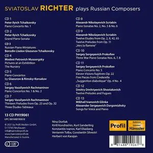 Sviatoslav Richter plays Russian Composers [13CDs] (2021)