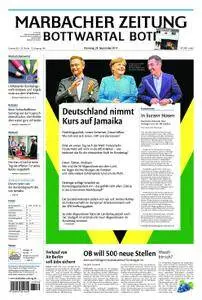 Marbacher Zeitung - 26. September 2017
