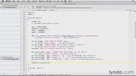 PostgreSQL 9 with PHP Essential Training [repost]