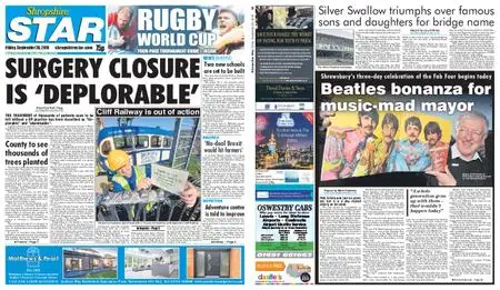 Shropshire Star Shrewsbury Edition – September 20, 2019