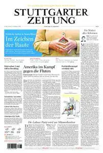 Stuttgarter Zeitung Blick vom Fernsehturm - 31. August 2017