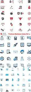 Vectors - Various Business Icons Set 4