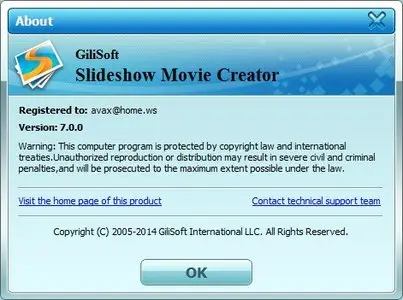 GiliSoft Slideshow Movie Creator 7.0
