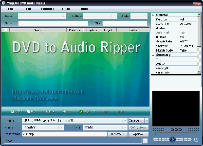 Magicbit DVD to Audio Ripper 6.1.35.920
