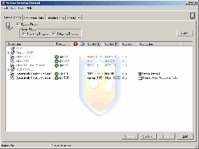 McAfee Desktop Firewall ver.8.5 Build 591