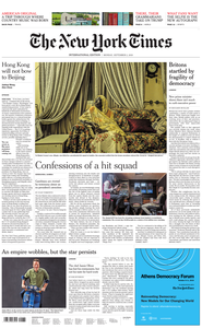 International New York Times - 02 September 2019