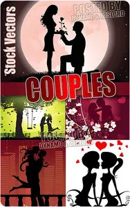 Couples - Stock Vectors