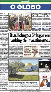 Jornal O Globo - 27 de julho de 2011