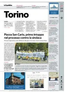 la Repubblica Torino - 21 Ottobre 2018