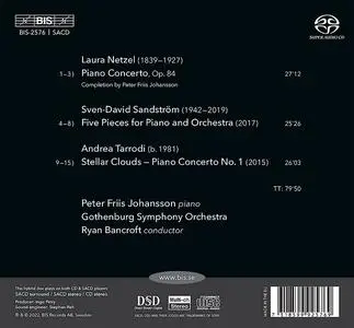 Peter Friis Johansson, Ryan Bancroft, Gothenburg Symphony Orchestra - Netzel, Sandström, Tarrodi: Piano Concertos (2022)