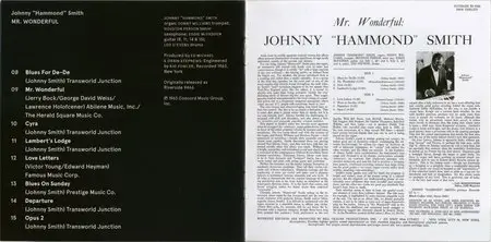 Johnny "Hammond" Smith - Black Coffee + Mr. Wonderful (1962-63) {2012 Riverside Remaster, Jazzplus Series}
