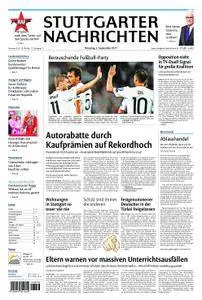 Stuttgarter Nachrichten Blick vom Fernsehturm - 05. September 2017