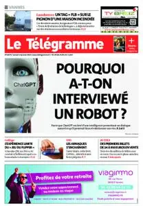 Le Télégramme Vannes – 14 janvier 2023