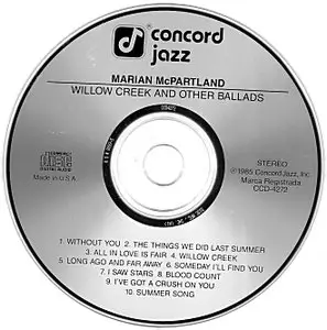 Marian McPartland - Willow Creek and Other Ballads (1985)