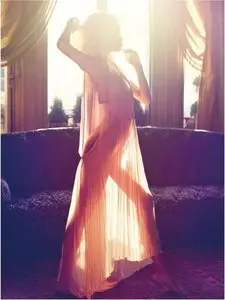 Natasha Poly by Mario Sorrenti for Vogue Paris June/July 2012