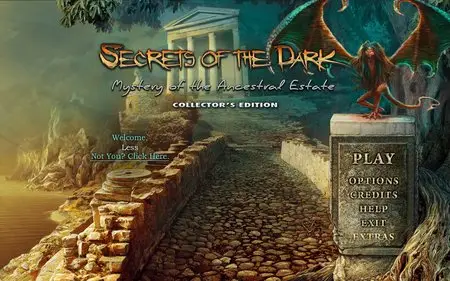 Secrets of the Dark: Mystery of the Ancestral Estate Collector's Edition