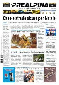 La Prealpina - 15 Dicembre 2017
