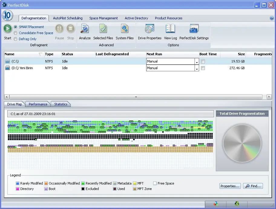 Raxco PerfectDisk 10 Server 10.0.0.93