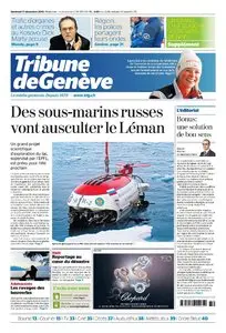 TRIBUNE DE GENEVE  17 Décembre 2010