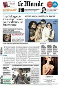 Le Monde & Suppléments du Jeudi 5 Décembre 2013