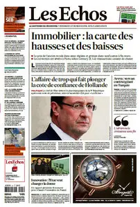 Les Echos -  Vendredi 05 et Samedi 06 Avril 2013