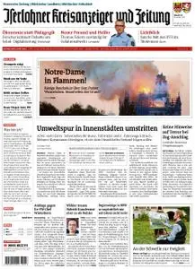Iserlohner Kreisanzeiger – 16. April 2019