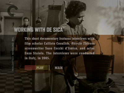 Bicycle Thieves (1948) - (The Criterion Collection - #374) [2 DVD9] [2007]