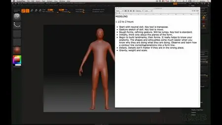The Gnomon Workshop - Creating a 3D Figure Study