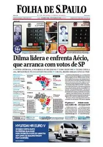 Folha de São Paulo - 6 de outubro de 2014 - Segunda