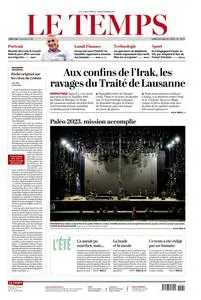 Le Temps - 24 Juli 2023