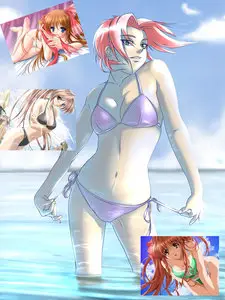 Anime Sexy Girls Wallpaper 002