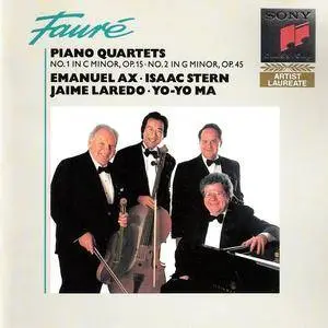 Isaac Stern, Jaime Laredo, Yo-Yo Ma, Emanuel Ax - Gabriel Faure: Piano Quartets (1992)