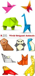 Vectors - Vivid Origami Animals