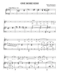 One More Kiss - Follies Musical, Stephen Sondheim (Piano Vocal)