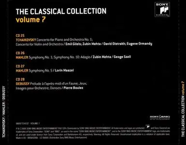 Sony The Classical Collection [30CDs], Vol. 7: Tchaikovsky, Mahler, Debussy (2008)